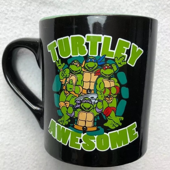 Teenage Mutant Ninja Turtles Travel Mugs TMNT Coffee Tea Kitchen Kids